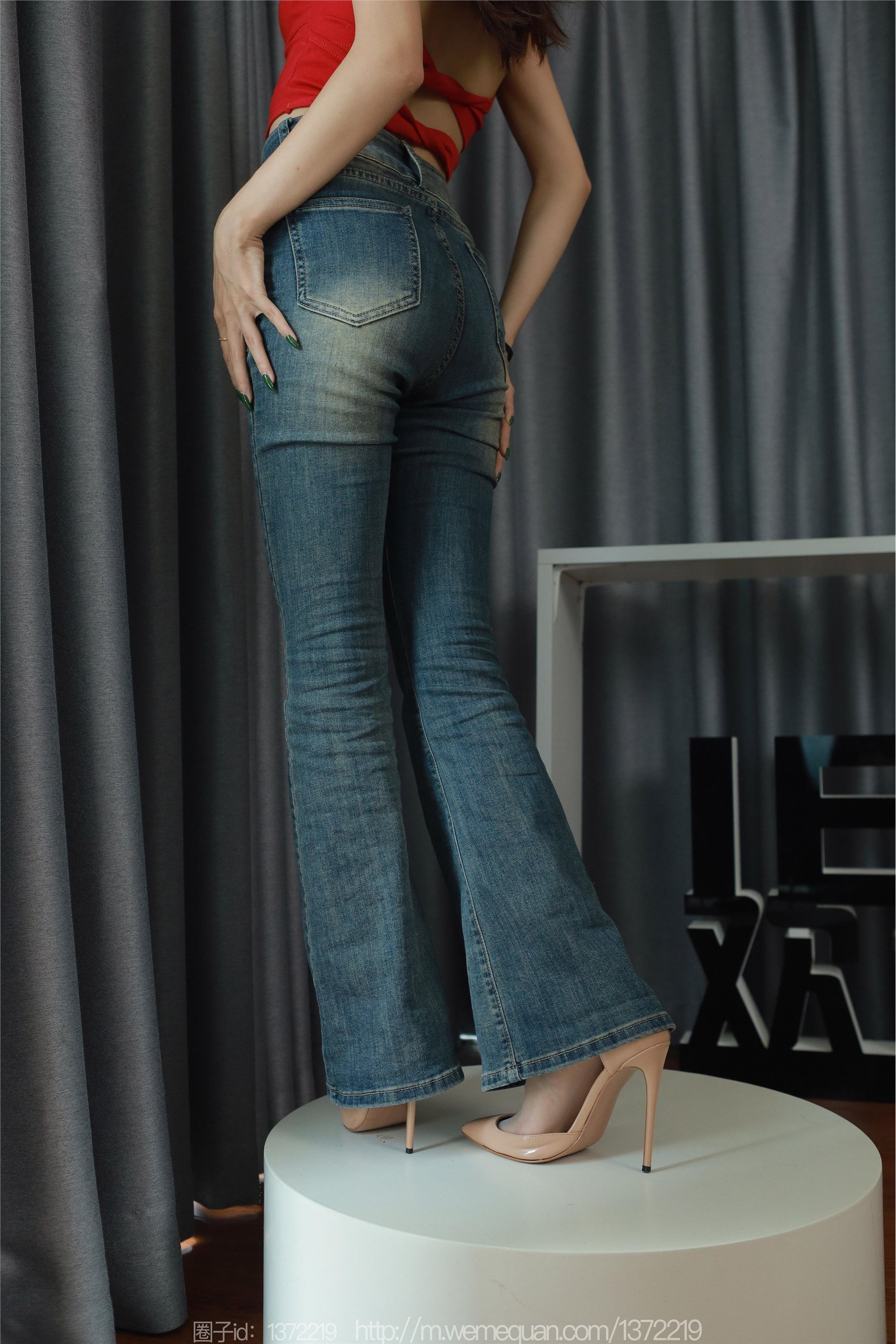 IESS异思趣向  2023.08.11 丝享家 1504 美子《牛仔裤里丝》